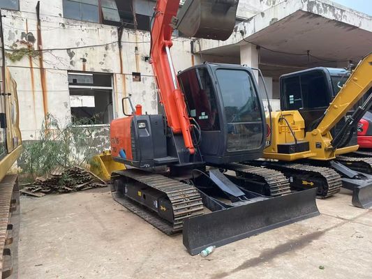 Originale Giappone Usato Escavatore ZX70 Usato Hitachi Escavatore Crawler Con Lama