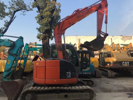 Giappone Escavatore usato ZX75US-3 Escavatore Hitachi Crawler Efficiente