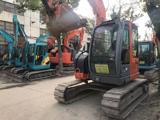 Giappone Escavatore usato ZX75US-3 Escavatore Hitachi Crawler Efficiente