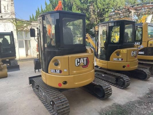 Efficienza energetica utilizzato CAT escavatore Crawler Caterpillar 303.5 E CR anti ruggine