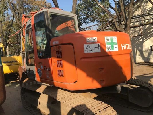 ZX135US escavatore di seconda mano Buone condizioni Hitachi Crawler escavatore colore originale