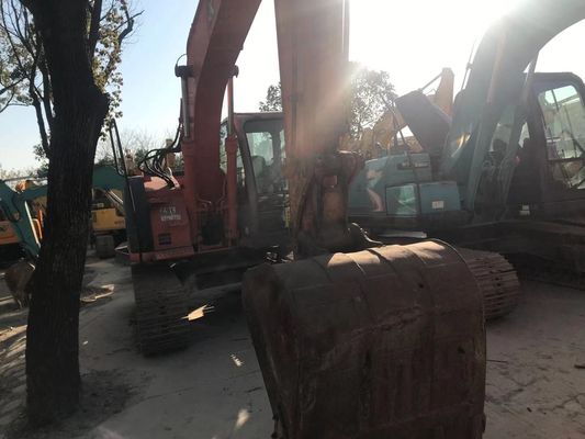 ZX135US escavatore di seconda mano Buone condizioni Hitachi Crawler escavatore colore originale
