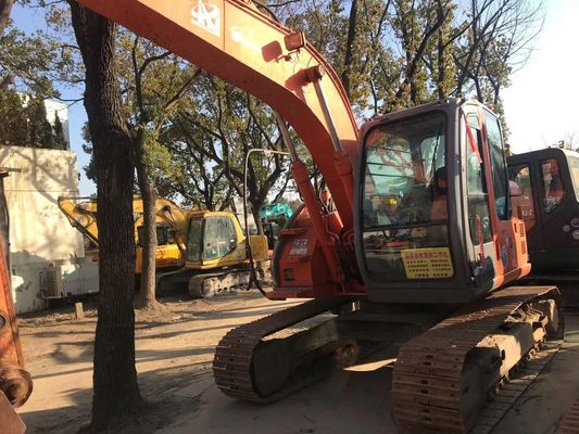 ZX135US escavatore di seconda mano Buone condizioni Hitachi Crawler escavatore colore originale