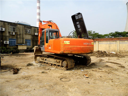 Colore originale Usato Hitachi ZX200-3G Crawler Excavator In buone condizioni