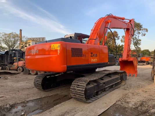 Usato Hitachi ZX240HG Crawler montato scavatore idraulico Ripinta colore