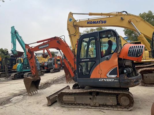 2018 Anno Usato mini escavatore Doosan DX60-9C In ottime condizioni/ Usato mini escavatore Doosan in vendita