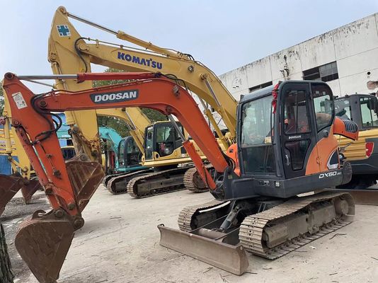 2018 Anno Usato mini escavatore Doosan DX60-9C In ottime condizioni/ Usato mini escavatore Doosan in vendita