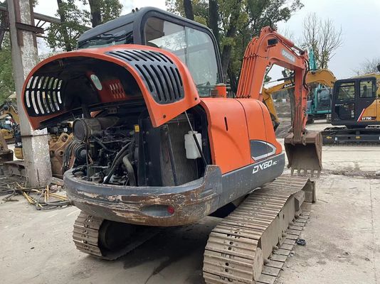 2018 Anno Usato mini escavatore Doosan DX60-9C In ottime condizioni/ Usato mini escavatore Doosan in vendita