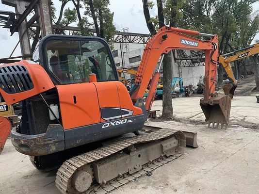 2018 Anno Usato mini escavatore Doosan DX60-9C In ottime condizioni/ Usato mini escavatore Doosan in vendita