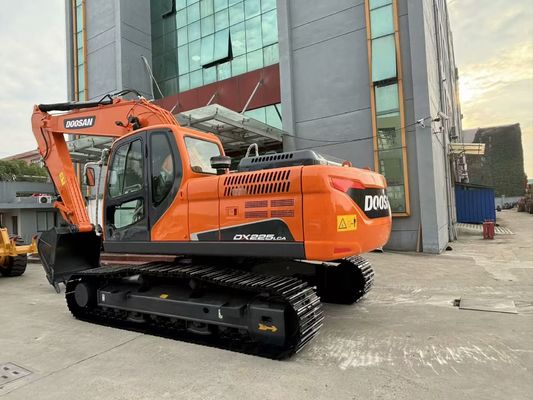 Coreano originale Doosan DX225LCA attrezzatura usata per escavatori tipo Crawler