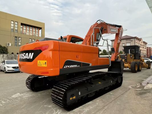 Coreano originale Doosan DX225LCA attrezzatura usata per escavatori tipo Crawler