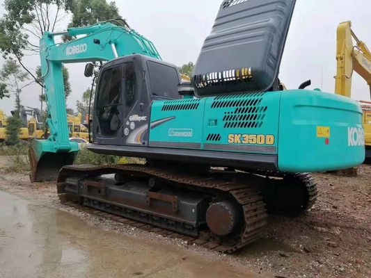 Escavatori usati per crawler Kobelco SK350-8 Escavatori da 35 tonnellate con vernice originale