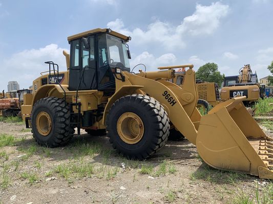 Basso rumore 966H caricatore di ruote CAT usato ad alta efficienza con motore CAT