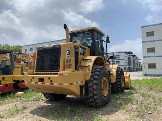 Basso rumore 966H caricatore di ruote CAT usato ad alta efficienza con motore CAT