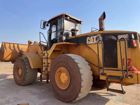 Caterpillar 980G con ruote di seconda mano, facile da usare, in buone condizioni