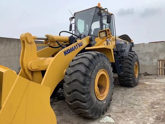 Dipingere colore caricatore di ruote usato Komatsu WA470-6 caricatore di seconda mano