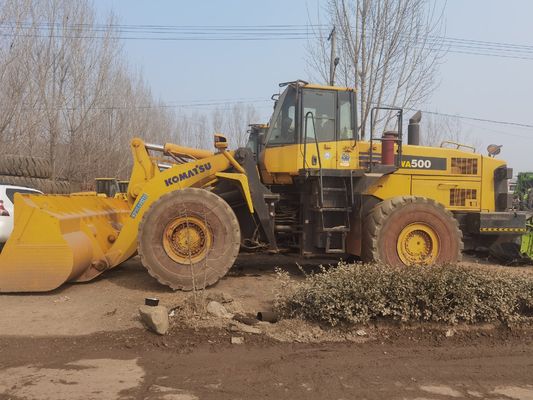 Utilizzato Komatsu WA500 6 ruote caricatore WA600-6 efficienza del carburante per la costruzione