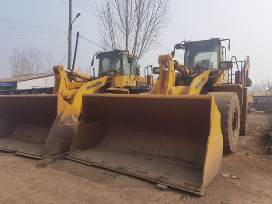 Utilizzato Komatsu WA500 6 ruote caricatore WA600-6 efficienza del carburante per la costruzione