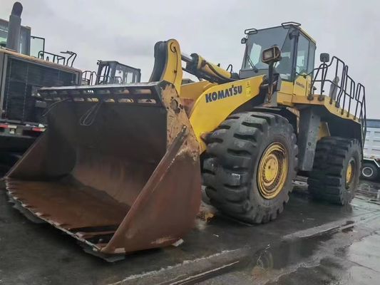 Komatsu WA600-6 caricatore di piccole ruote usato WA500-6 Operazione di sicurezza per le miniere