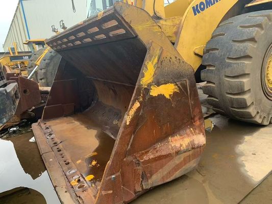 Komatsu WA600-6 caricatore di piccole ruote usato WA500-6 Operazione di sicurezza per le miniere