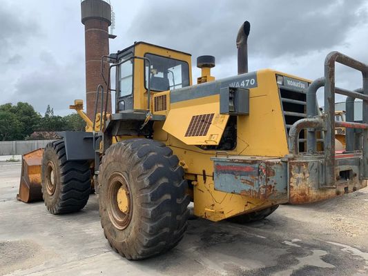 Colore originale usato Komatsu WA470-3 carica ruote in ottime condizioni