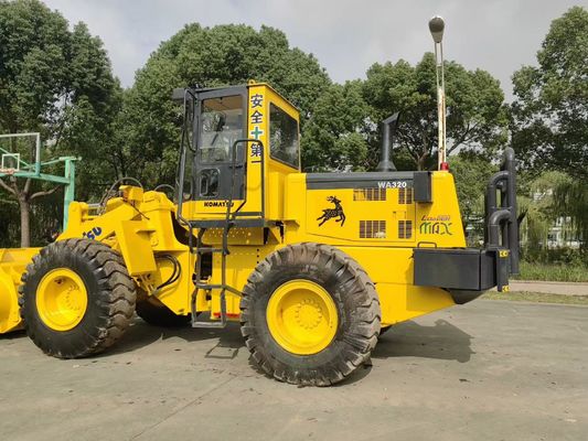 Originale giapponese caricatore a ruote usate Komatsu WA320-3 caricatore anteriore usato