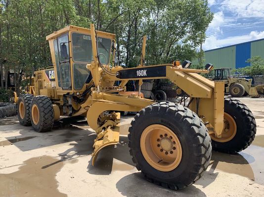 CAT 160K Grader per motori usati Alta efficienza Grader per motori usati Caterpillar