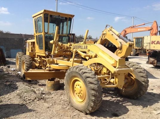 Caterpillar Motor Grader di uso pesante 12G Riduzione del rumore Facile funzionamento