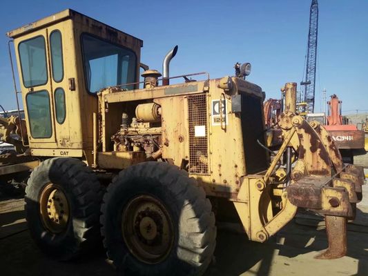 Caterpillar Motor Grader di uso pesante 12G Riduzione del rumore Facile funzionamento