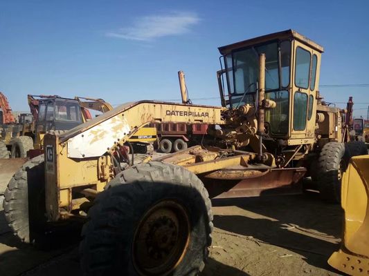 Caterpillar Motor Grader di uso pesante 12G Riduzione del rumore Facile funzionamento