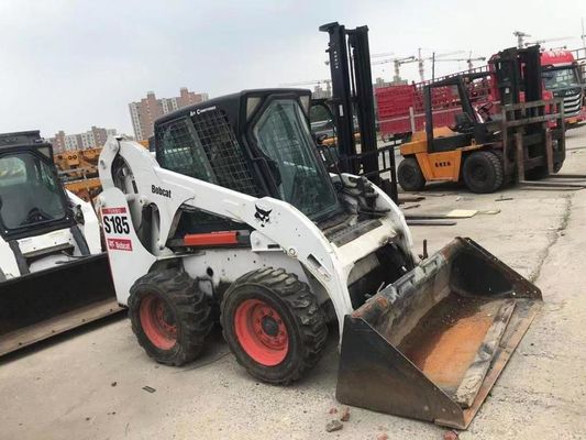 Colore originale S185 Bobcat Used Skid Loaders Sicurezza di esercizio In buone condizioni