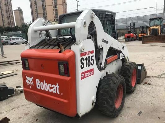 Colore originale S185 Bobcat Used Skid Loaders Sicurezza di esercizio In buone condizioni