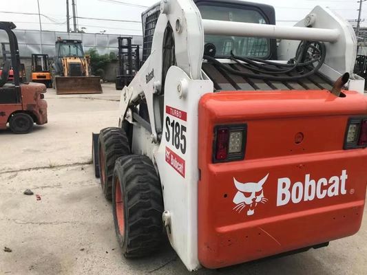 Colore originale S185 Bobcat Used Skid Loaders Sicurezza di esercizio In buone condizioni