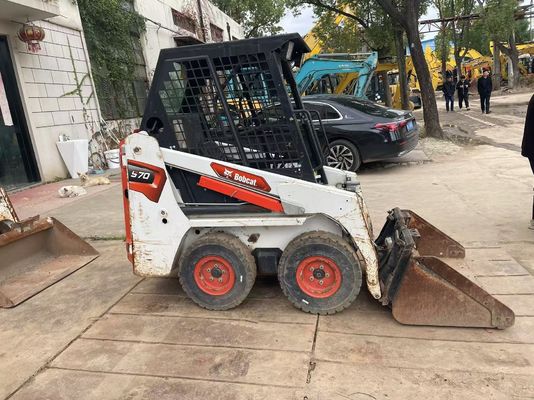 Colore originale Usato Bodcat S70 Slid Steer Loader Efficienza del carburante Funzionamento stabile