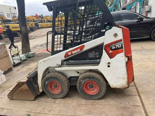 Colore originale Usato Bodcat S70 Slid Steer Loader Efficienza del carburante Funzionamento stabile