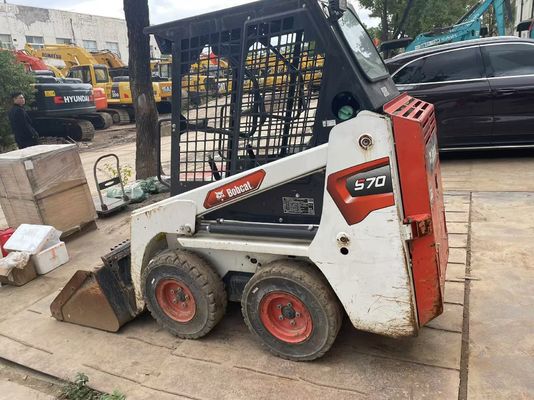 Colore originale Usato Bodcat S70 Slid Steer Loader Efficienza del carburante Funzionamento stabile