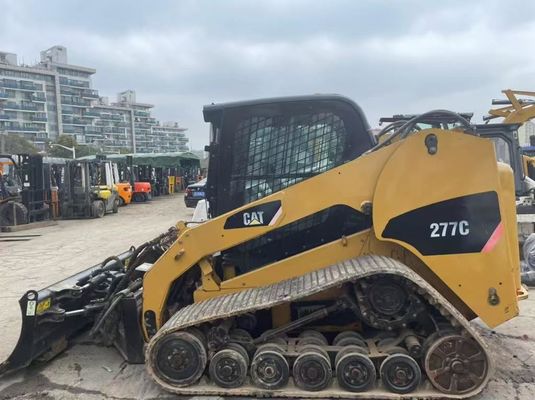 Potente 277C Usato Caterpillar Skid Steer Efficienza del carburante In buone condizioni