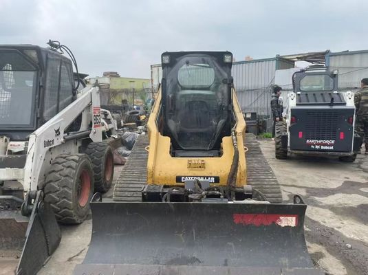 Potente 277C Usato Caterpillar Skid Steer Efficienza del carburante In buone condizioni