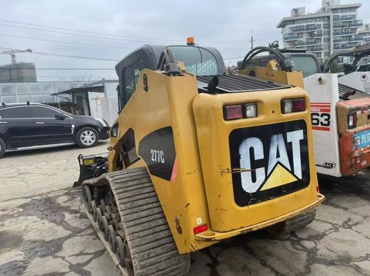 Potente 277C Usato Caterpillar Skid Steer Efficienza del carburante In buone condizioni