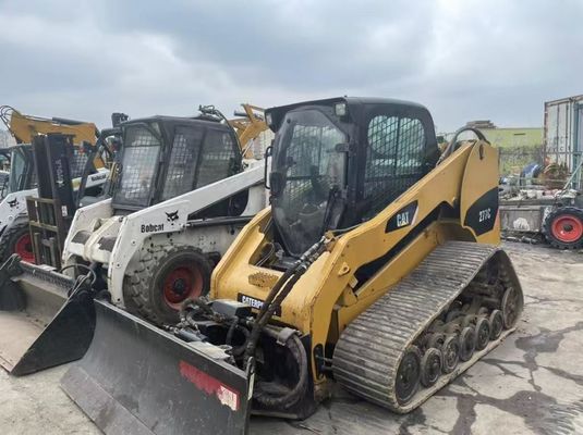 Potente 277C Usato Caterpillar Skid Steer Efficienza del carburante In buone condizioni
