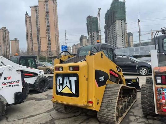 Potente 277C Usato Caterpillar Skid Steer Efficienza del carburante In buone condizioni