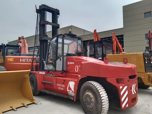 16 tonnellate Kalamr DCE160-12 Camionetti di sollevamento di forcelle usati Alta efficienza Basso rumore