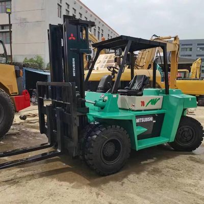 7 tonnellate Mitsubishi FD70 Camione elevatore usato Originale Giappone Elevatore di seconda mano