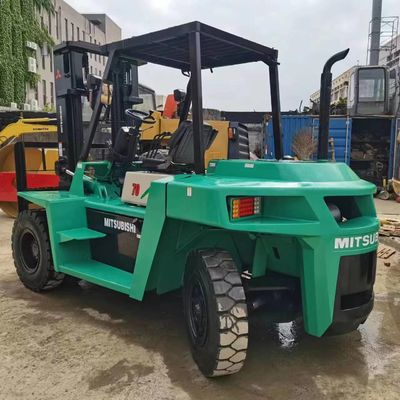 7 tonnellate Mitsubishi FD70 Camione elevatore usato Originale Giappone Elevatore di seconda mano