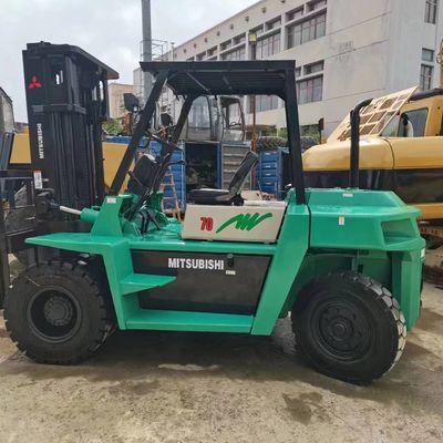 7 tonnellate Mitsubishi FD70 Camione elevatore usato Originale Giappone Elevatore di seconda mano