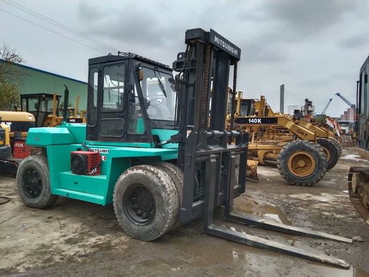 12 tonnellate Mitsubishi F120 Used Diesel Forklift Buone condizioni Originale Giappone