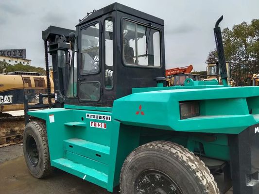 12 tonnellate Mitsubishi F120 Used Diesel Forklift Buone condizioni Originale Giappone