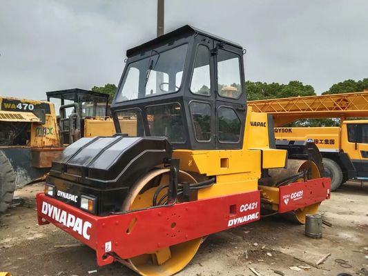 Dynapac CC421 Roller stradale usato a doppio tamburo Roller stradale ad alta produttività