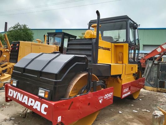Dynapac CC421 Roller stradale usato a doppio tamburo Roller stradale ad alta produttività