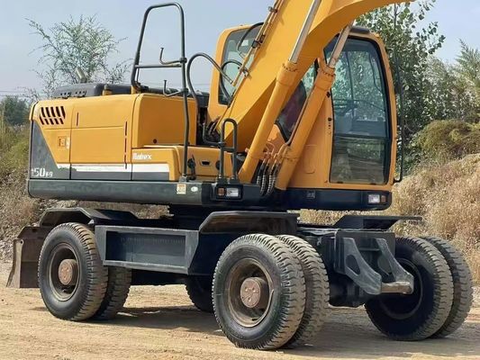 Hyundai R150W-9 Used Wheel Excavator 2015 Alta precisione per la costruzione